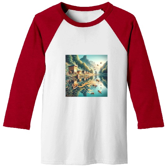 Honey Harvest Reflections Sweet Nectar Baseball Tees