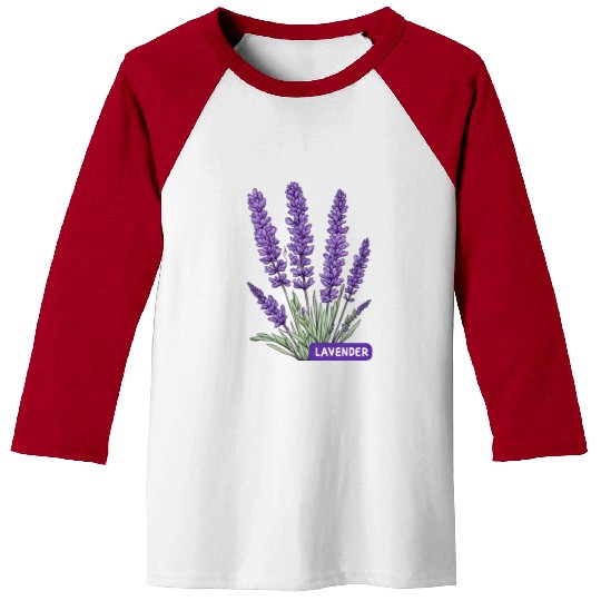 Lavender - Pot Label Baseball Tees