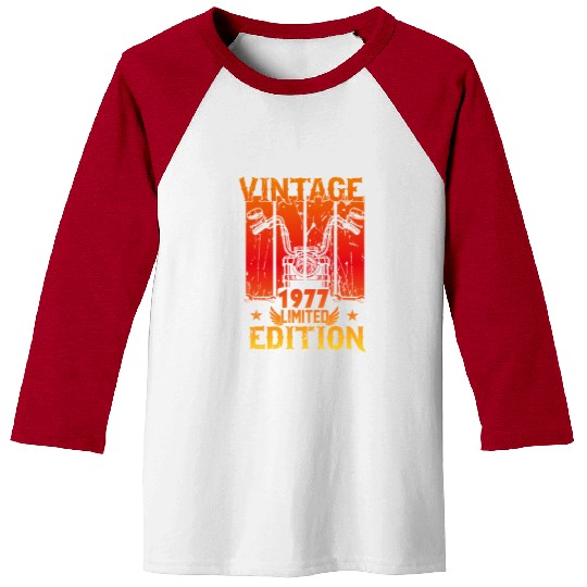 Vintage 1977 Limited Edition Baseball Tees
