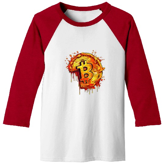Bitcoin Pizza Day Funny Crypto Currency Trading Baseball Tees