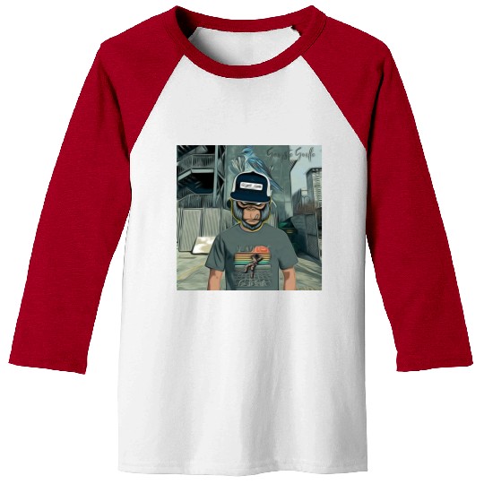 Gangsta Gorilla-Silverback Swanson Gorilla Wear Baseball Tees