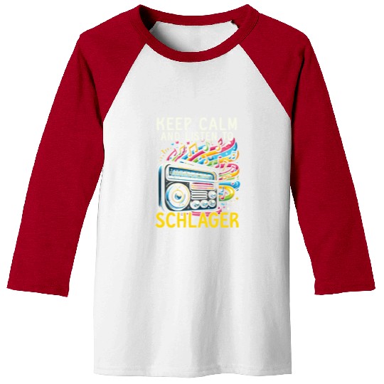 German Schlager Singer Germany Music Lover Baseball Tees