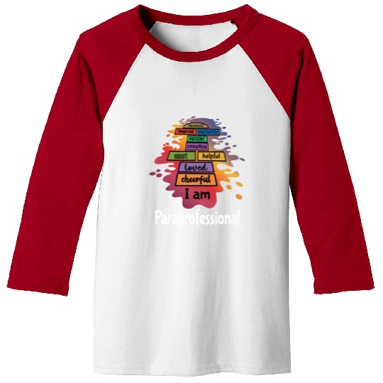 Paraprofessional Teacher Assistant Aide Baseball Tees