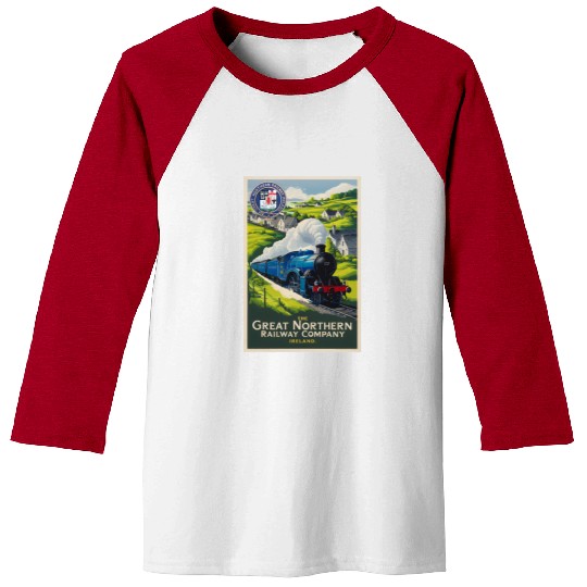 Great Northern Railway Company Ireland Baseball Tees