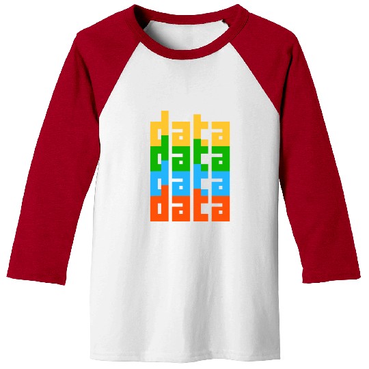 Data - LLM - LLMs - Large Language Model - AI Baseball Tees