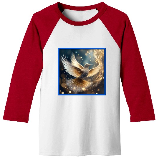 Whirly Bird in the Dazzle -2 Baseball Tees