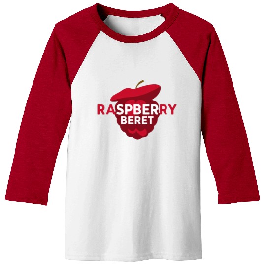 Cute Raspberry Beret Baseball Tees