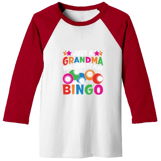 Bingo Grandma Baseball Tees