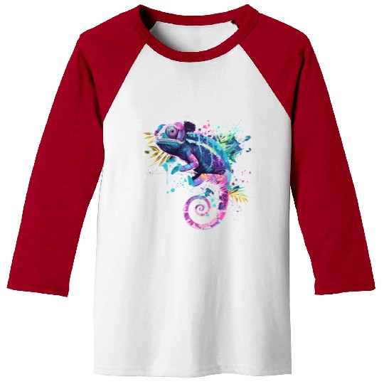 Chameleonaire A Rich Lizard for Lizard Pet Lover Baseball Tees