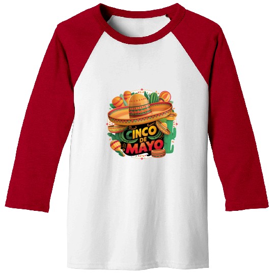 Cinco de mayo Mexican Baseball Tees Funny Saying
