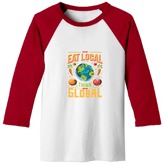 Farmers Market Farmer Agriculture Farming Food Baseball Tees