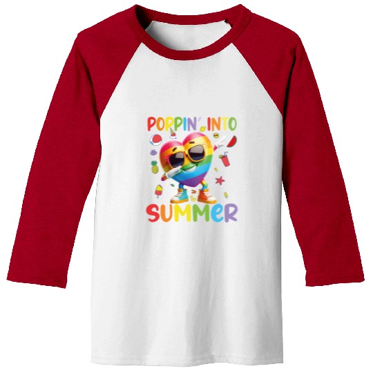 hello teacher Happy day preschool summer student Baseball Tees