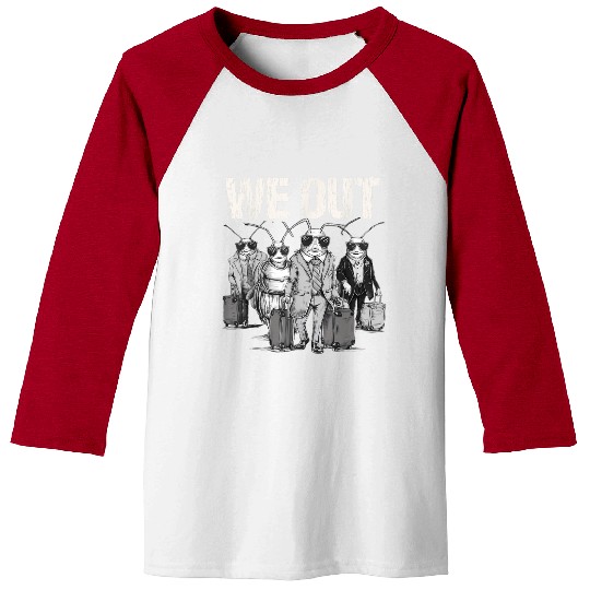 Cicada We Out Brood Emergence Baseball Tees