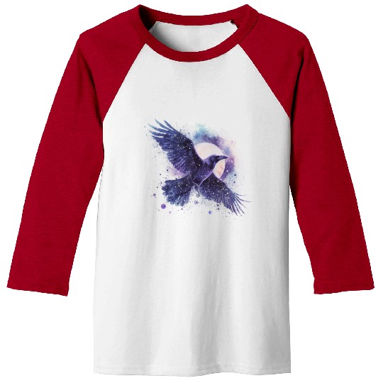 Celestial Raven Clipart Clipart, Crow Bird Witch Baseball Tees