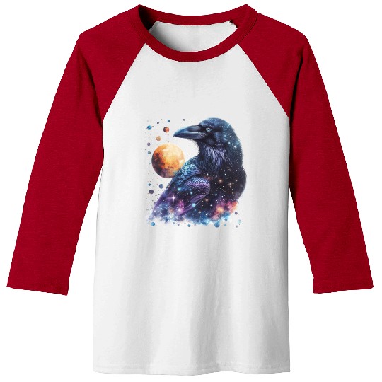 Celestial Raven Clipart Clipart, Crow Bird Witch Baseball Tees