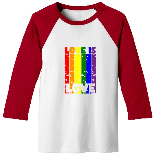 Love is Love: Celebrate Pride and Unity Baseball Tees