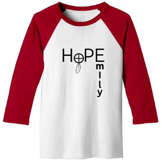 HoPE for Emily Holoprosencephaly Awareness Baseball Tees