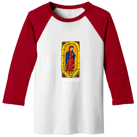 Guadalupe (dark) Baseball Tees