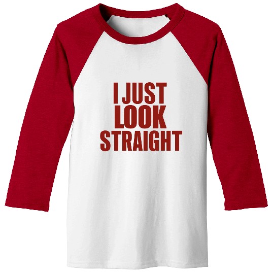 I Just Look Straight LGBT Gay Lesbian Pride Month Baseball Tees