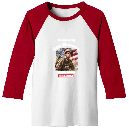 USA Army Veteran Baseball Tees
