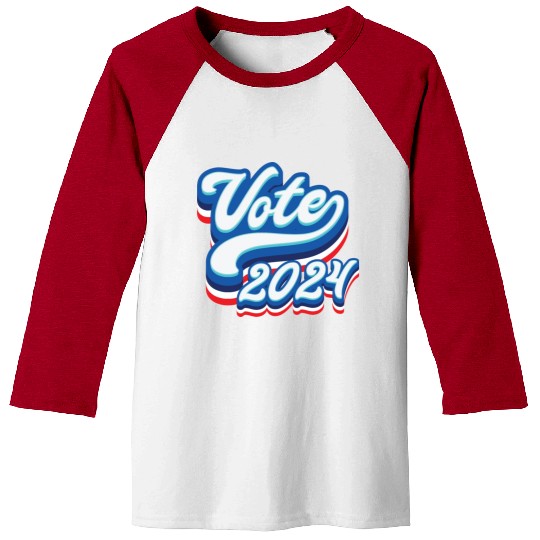Vote - US Election 2024 Baseball Tees