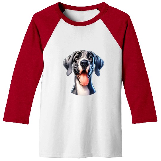Cute Great Dane Baseball Tees