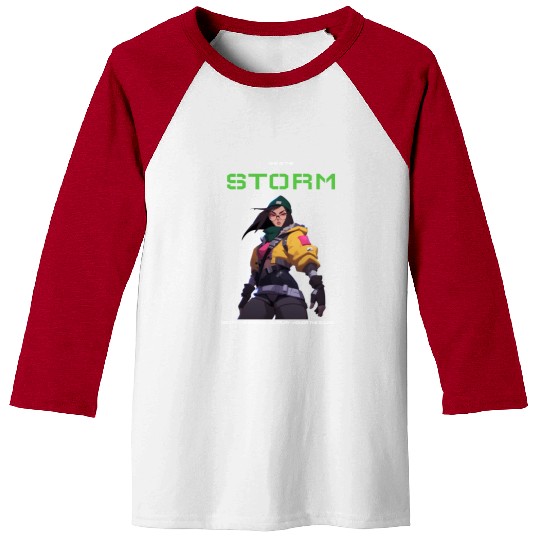 She is the storm girl gamer Baseball Tees