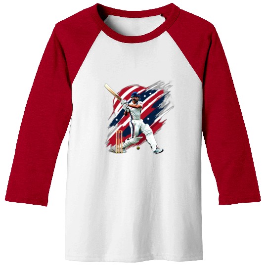 US CRICKET LOVE Baseball Tees