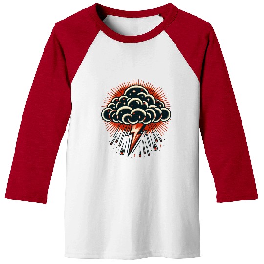 Storm Cloud Baseball Tees