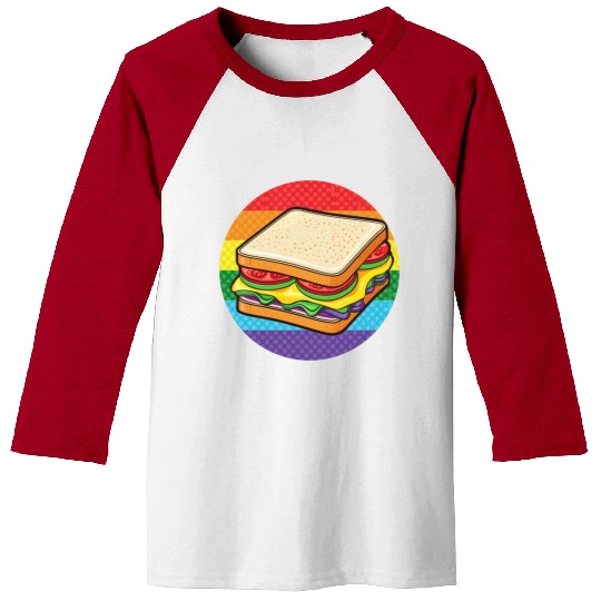 LGBTQ Sandwich Baseball Tees