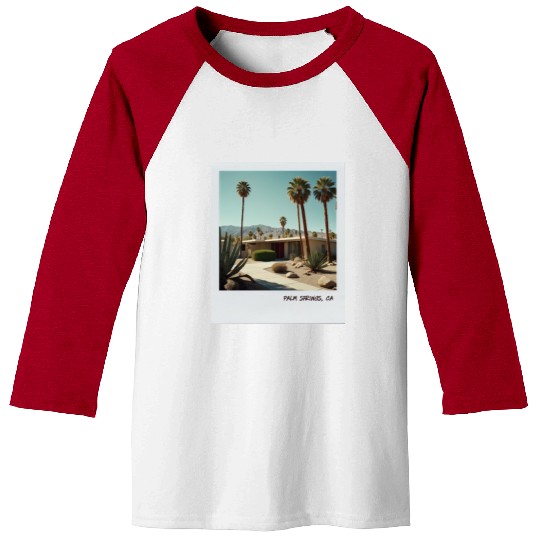 Mono Enterprises "Travels" Palm Springs #1 Baseball Tees