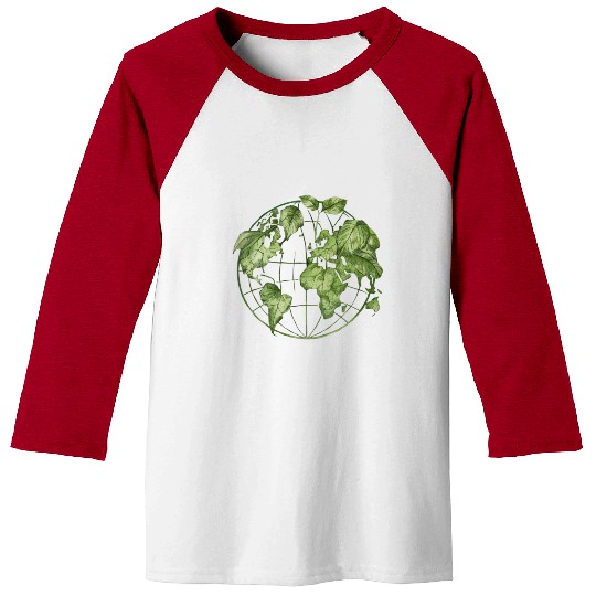 Eco-Friendly Globe Baseball Tees