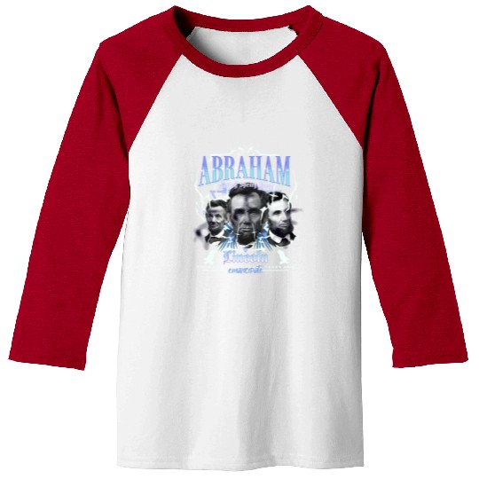 History Bootleg Abraham Lincoln Bootleg Retro Rap Baseball Tees