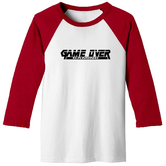 GameOverGaming Metal Gear Solid Black Parody Baseball Tees