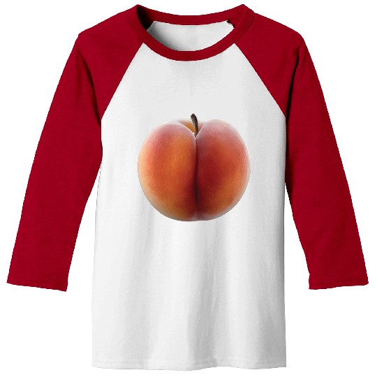 Peach Realistic Baseball Tees
