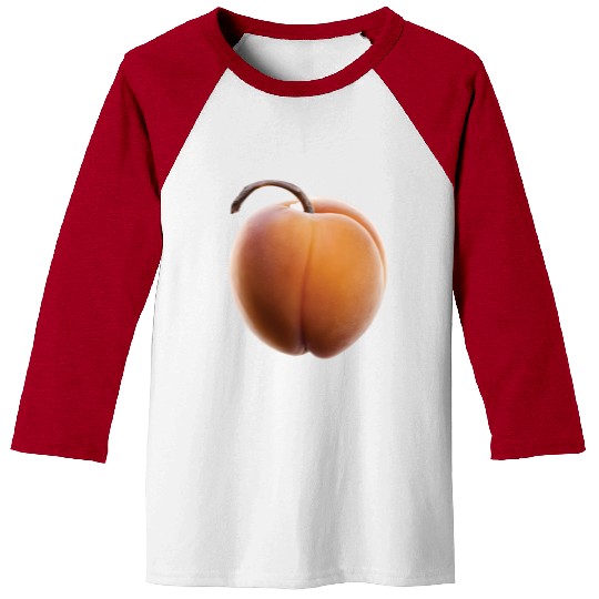 Apricot Realistic Baseball Tees