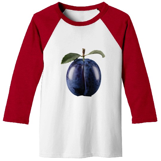 Blackberry Realistic Baseball Tees