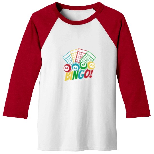Daubers Professional Caller Bingo Lover Bingo Baseball Tees