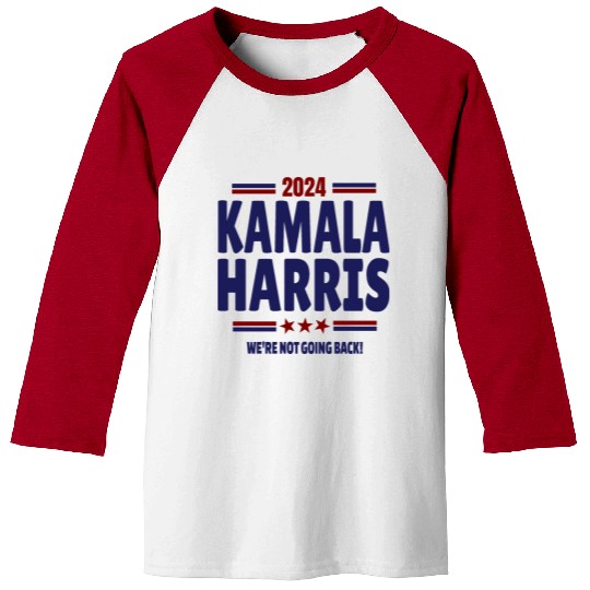 Kamala Harris 2024 for President Stars Baseball Tees