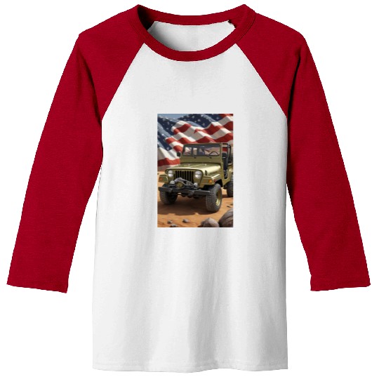 Jeep US Baseball Tees