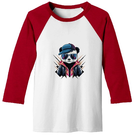 Baby Panda Baseball Tees