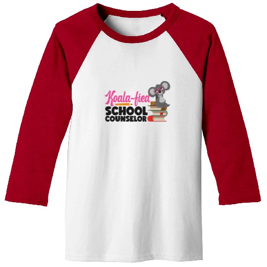 School Counselor Koala Koala-Fied Baseball Tees