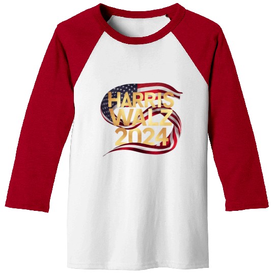 Harris Walz 2024 Election the True Campaign Spirit Baseball Tees
