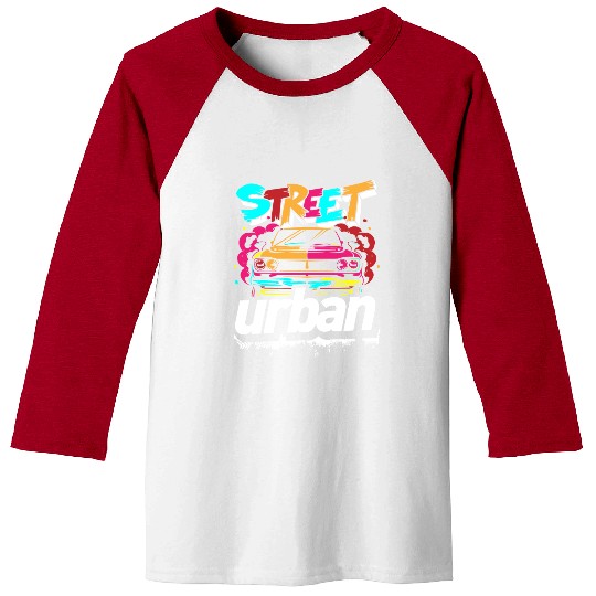 Graffiti Sprayer Rap Cool Baseball Tees