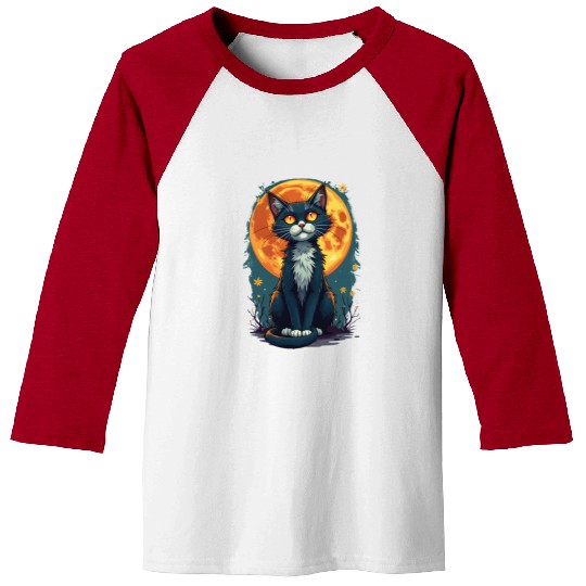 Childless cat lady Baseball Tees