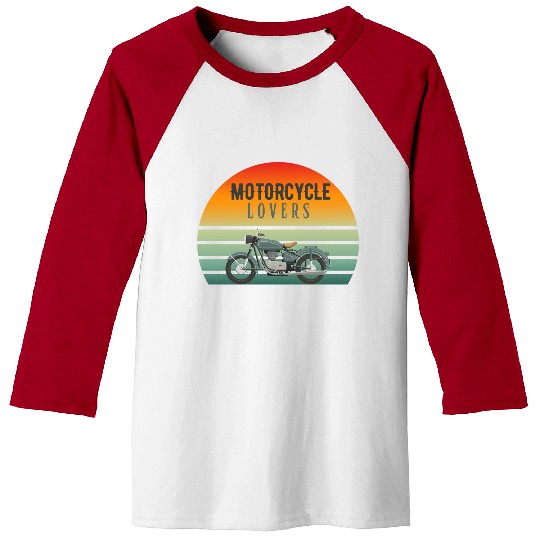 motorcycle lovers Baseball Tees