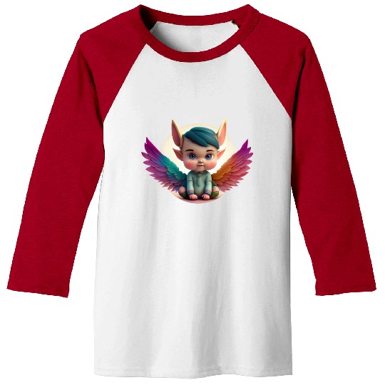 Elf Baby Fairy Hybrid Baseball Tees