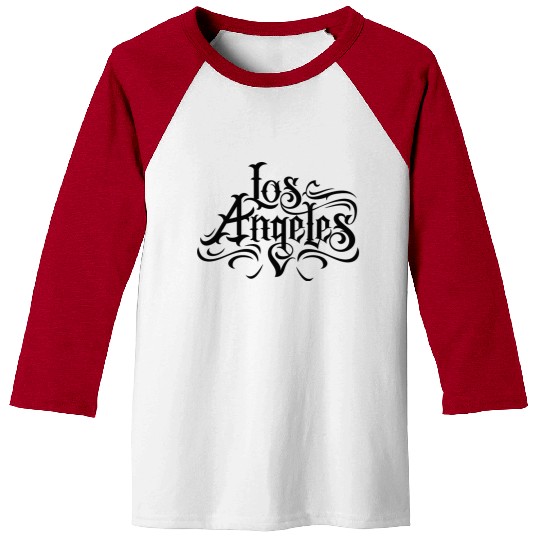 Los Angeles Chicano lettering Baseball Tees