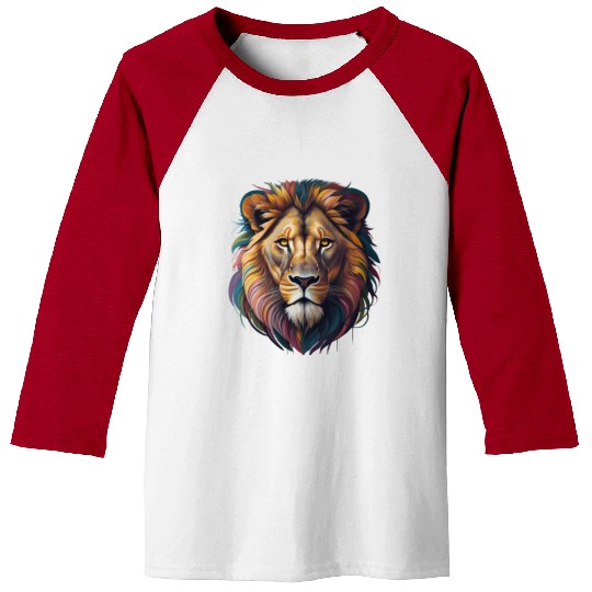 Royal Look Vibrant Mane Baseball Tees