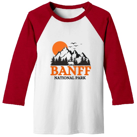 Banff National Park Baseball Tees